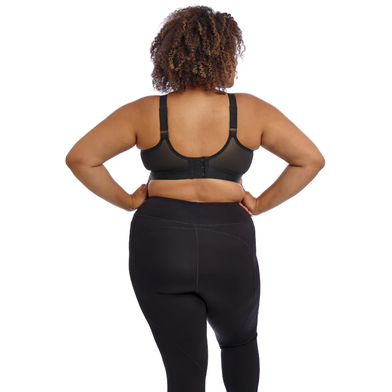 Sports Bra Non Wired Soft Cup Black Snake - Goddess - Image 3