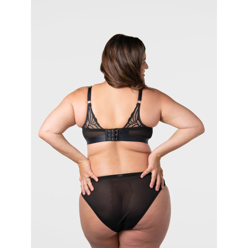 Warrior Plunge Nursing Maternity Bra - Hotmilk - Image 4