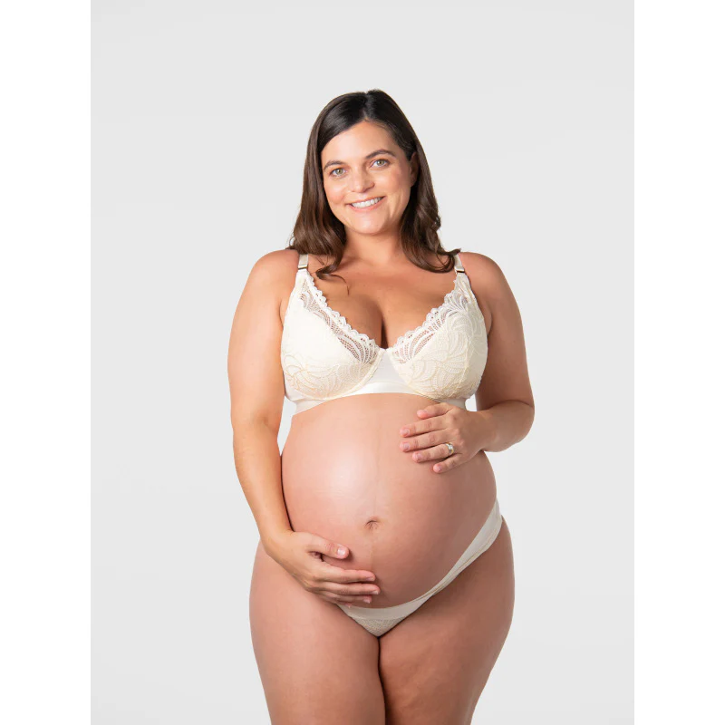 Warrior Plunge Nursing Maternity Bra - Hotmilk - Image 6