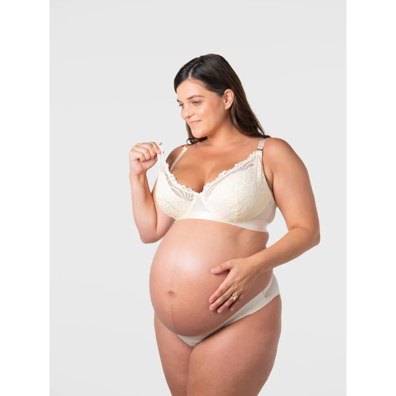 Warrior Plunge Nursing Maternity Bra - Hotmilk - Image 7