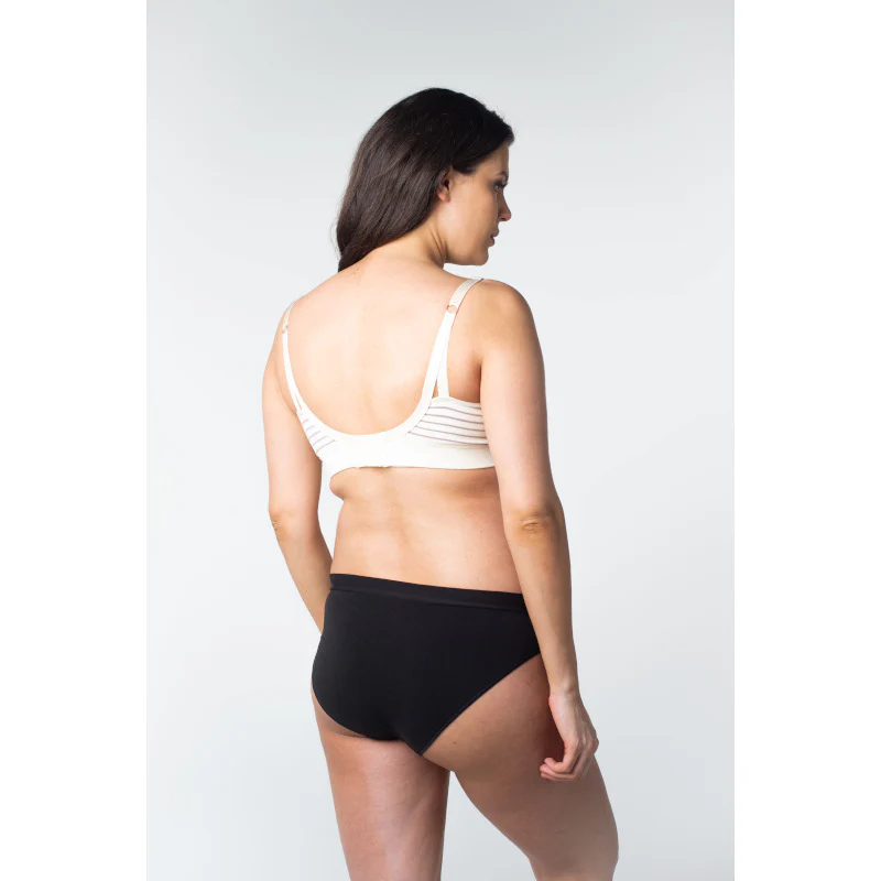 My Necessity Nursing Bra Twilight Stripe Ivory - Hotmilk - Image 4
