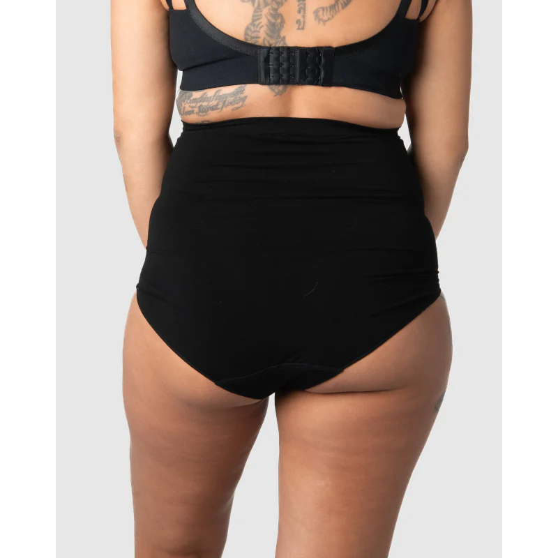 My Necessity Seamless Full Pregnancy Brief Panty Black - Hotmilk - Image 3