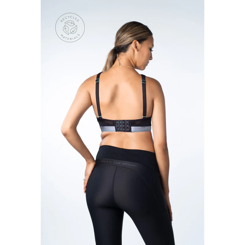 Reactivate Sports Nursing Maternity Bra Black - Hotmilk - Image 4