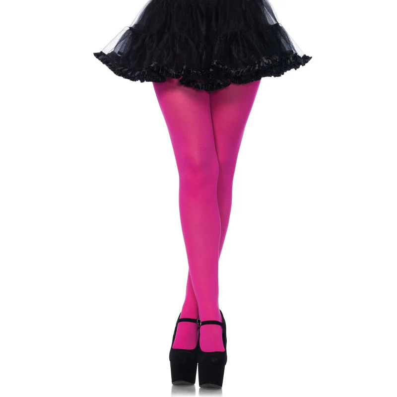 Opaque Fuchsia Pantyhose - Leg Avenue