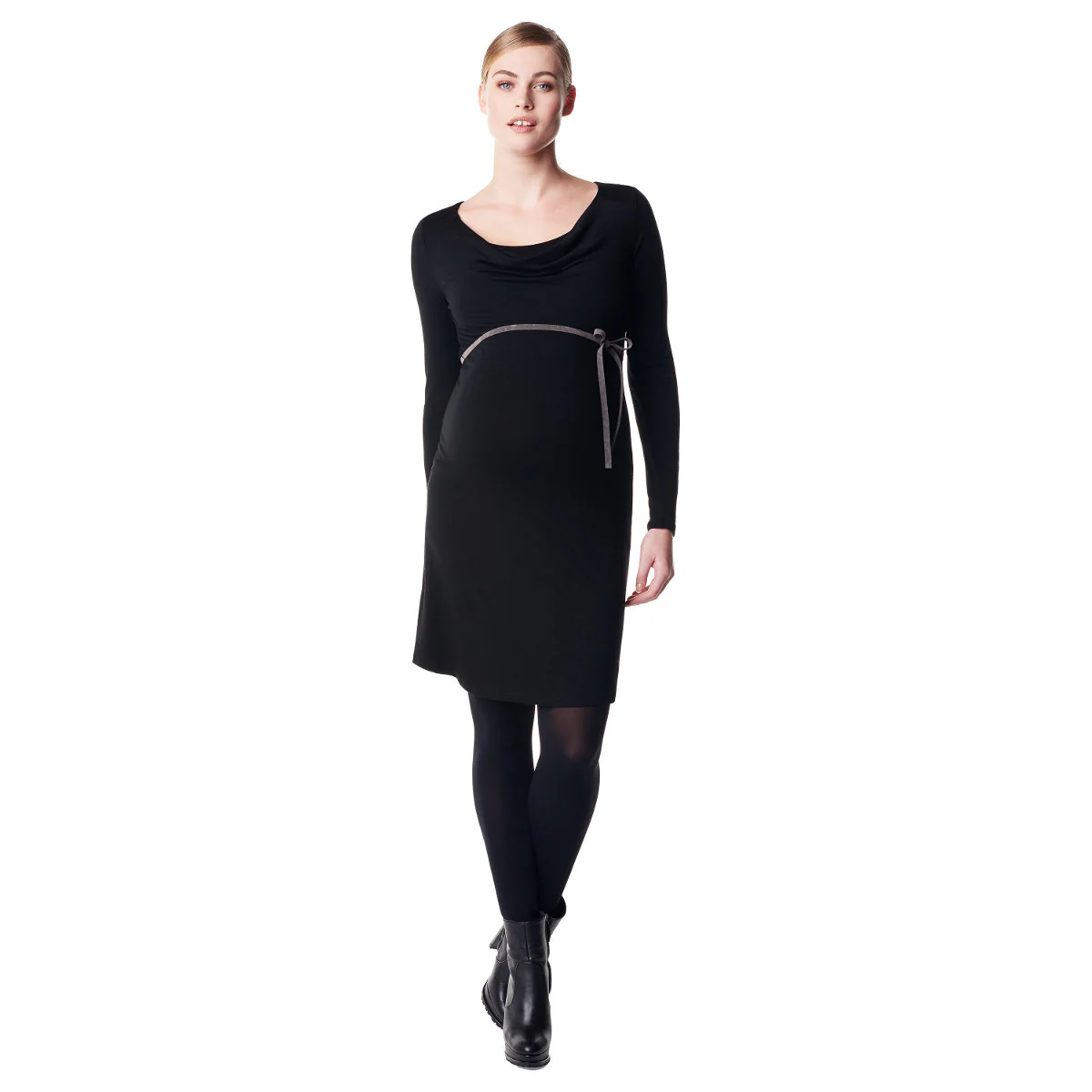Dyanne Black Maternity Nursing Dress - Noppies - Image 3