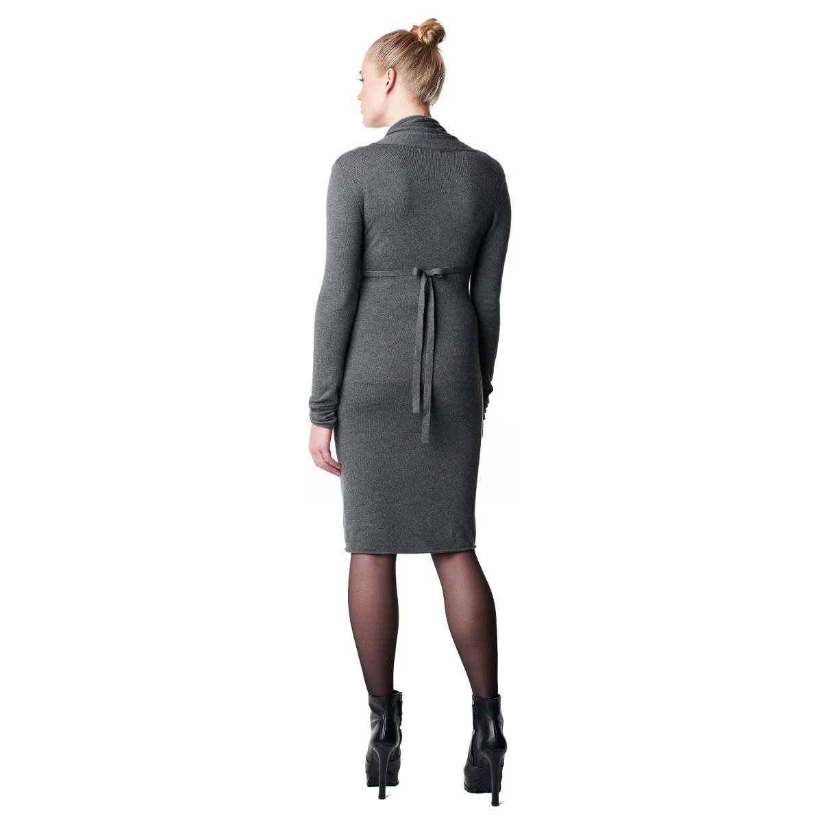 Zara 2 Dark Grey Maternity Dress - Noppies - Image 4