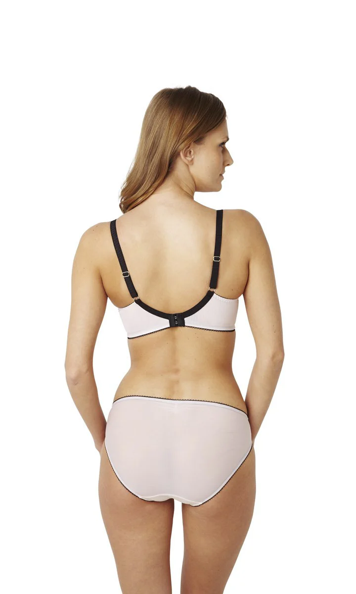 Eclipse Blush Balconette Bra - Panache Black - Image 3