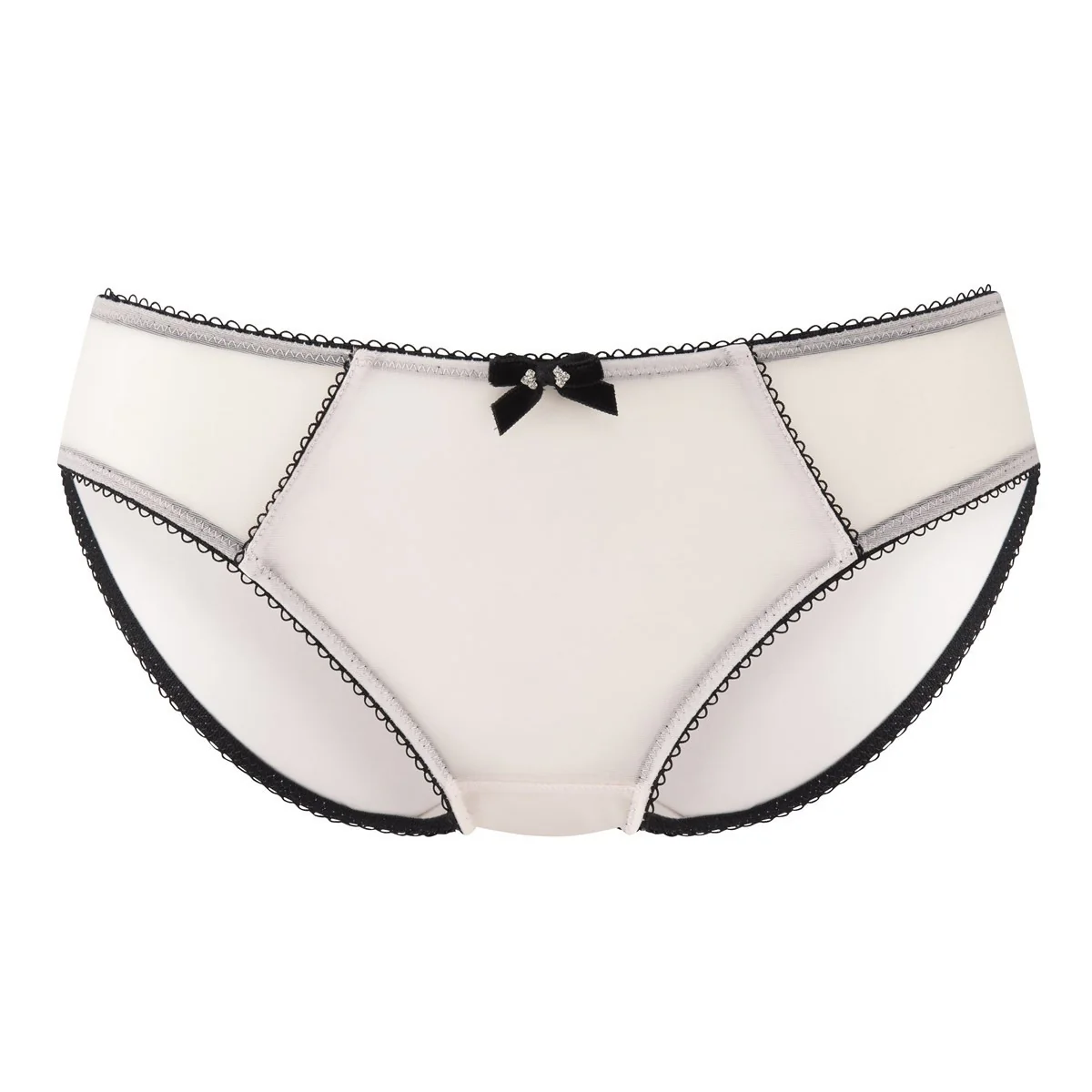 Eclipse Blush Brief Panty - Panache Black