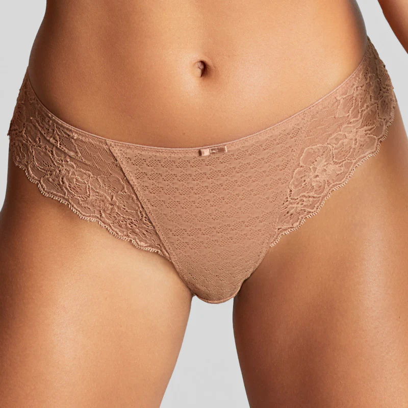 Envy Brazilian Brief Panty Nude Honey - Panache