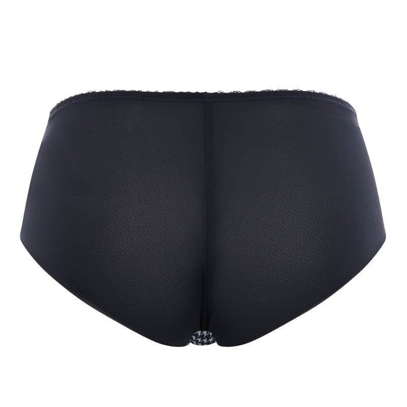 Jasmine Dogtooth Blue Brief Panty - Panache - Image 2