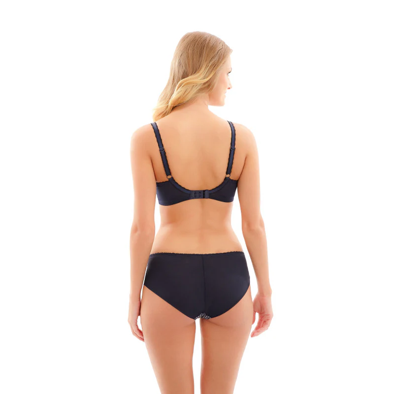 Jasmine Dogtooth Blue Brief Panty - Panache - Image 4