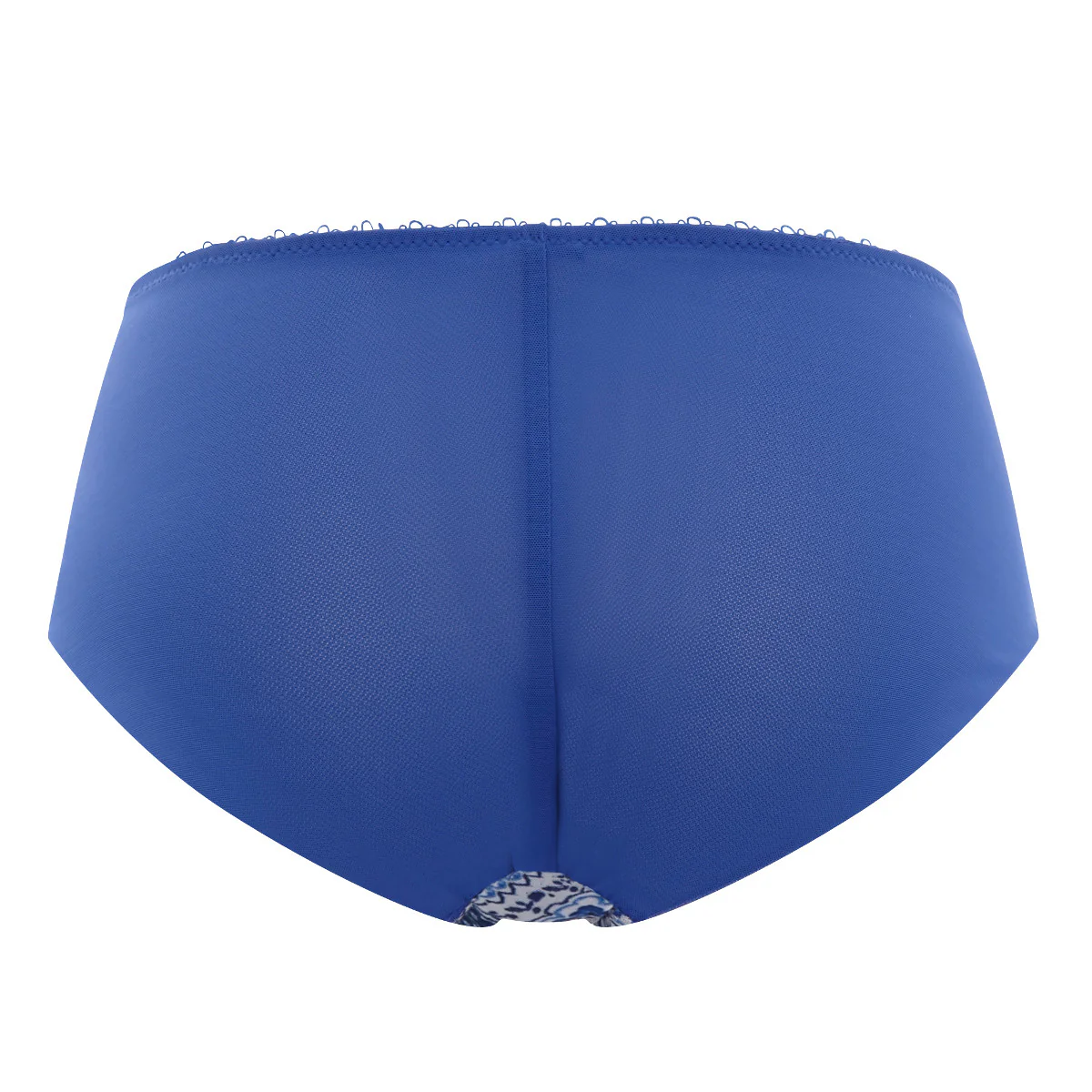 Jasmine Mosaic Blue Print Brief Panty - Panache - Image 2