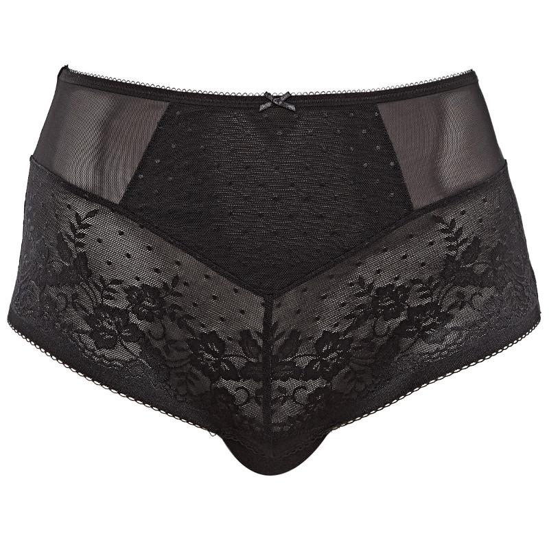 Panache Olivia Deep Brief Black