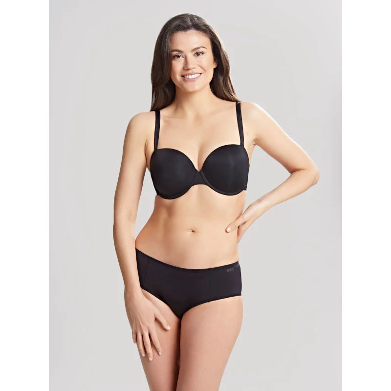 Porcelain Elan Strapless Bra Black - Panache - Image 4