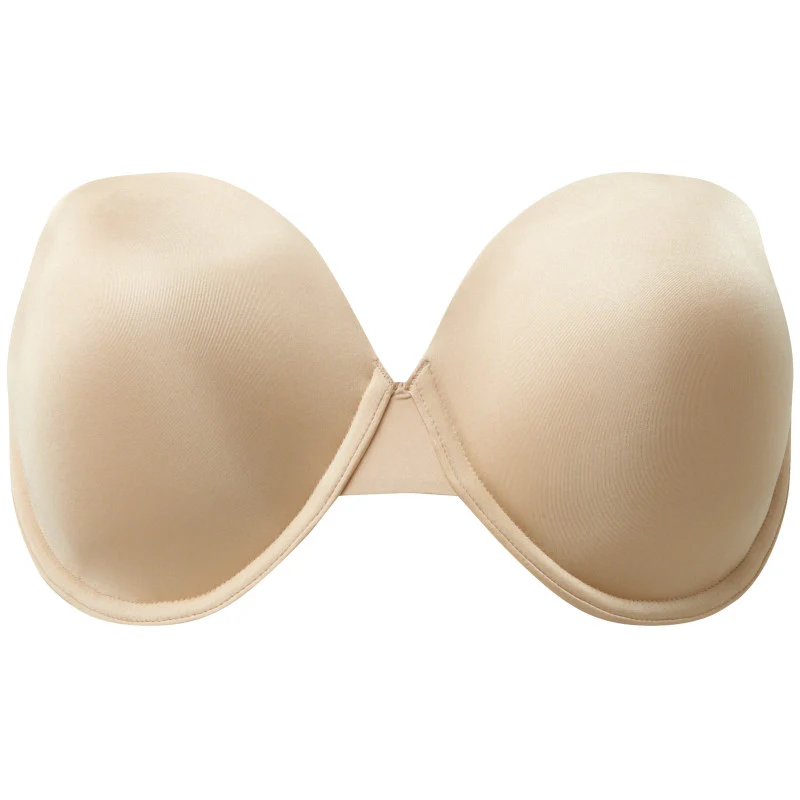 Porcelain Elan Strapless Bra Chai Nude - Panache