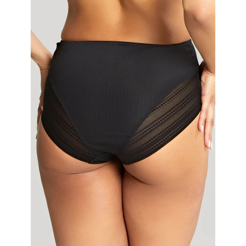 Serene High Waist Brief Noir Black - Panache - Image 4