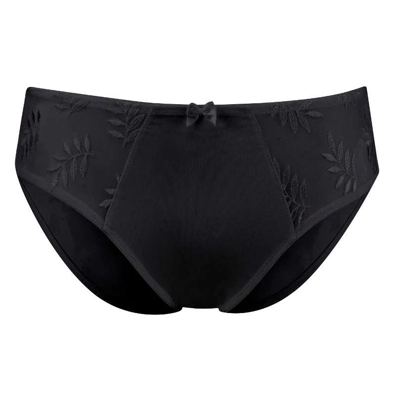 Tango Black Brief Panty - Panache