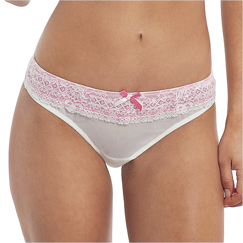 Sophie Thong Ivory/Pink - Panache
