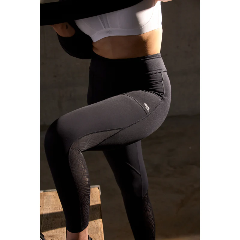 High Waist Exercise Leggings Black - Panache Sport - Image 5