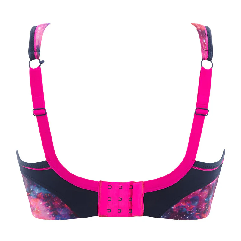 Navy Multi Limited Edition Sports Bra Non-Wired - Panache - Image 2