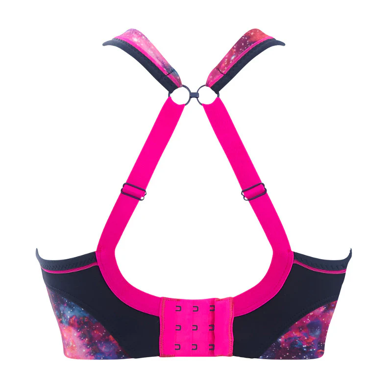 Navy Multi Limited Edition Sports Bra Non-Wired - Panache - Image 3