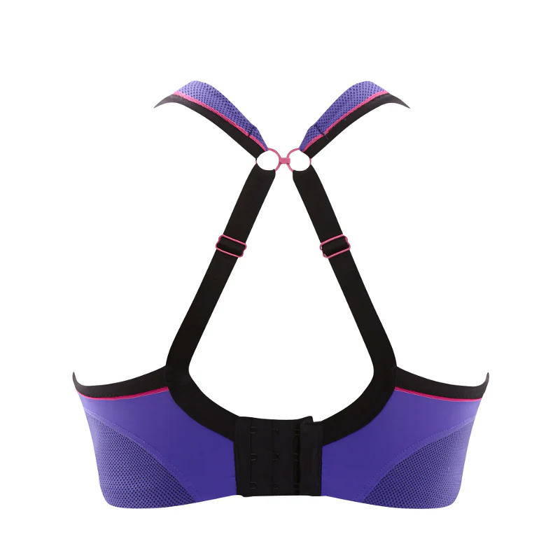 Purple Pink Sports Bra Non-Wired - Panache - Image 3