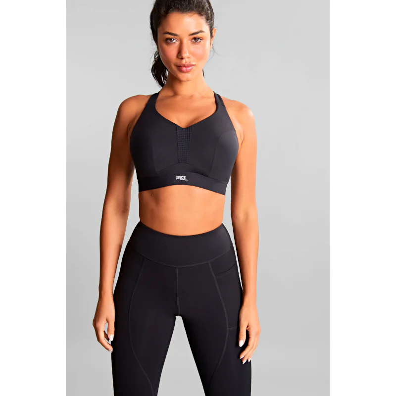 Endurance Non Padded Sports Bra Underwired Black - Panache - Image 4