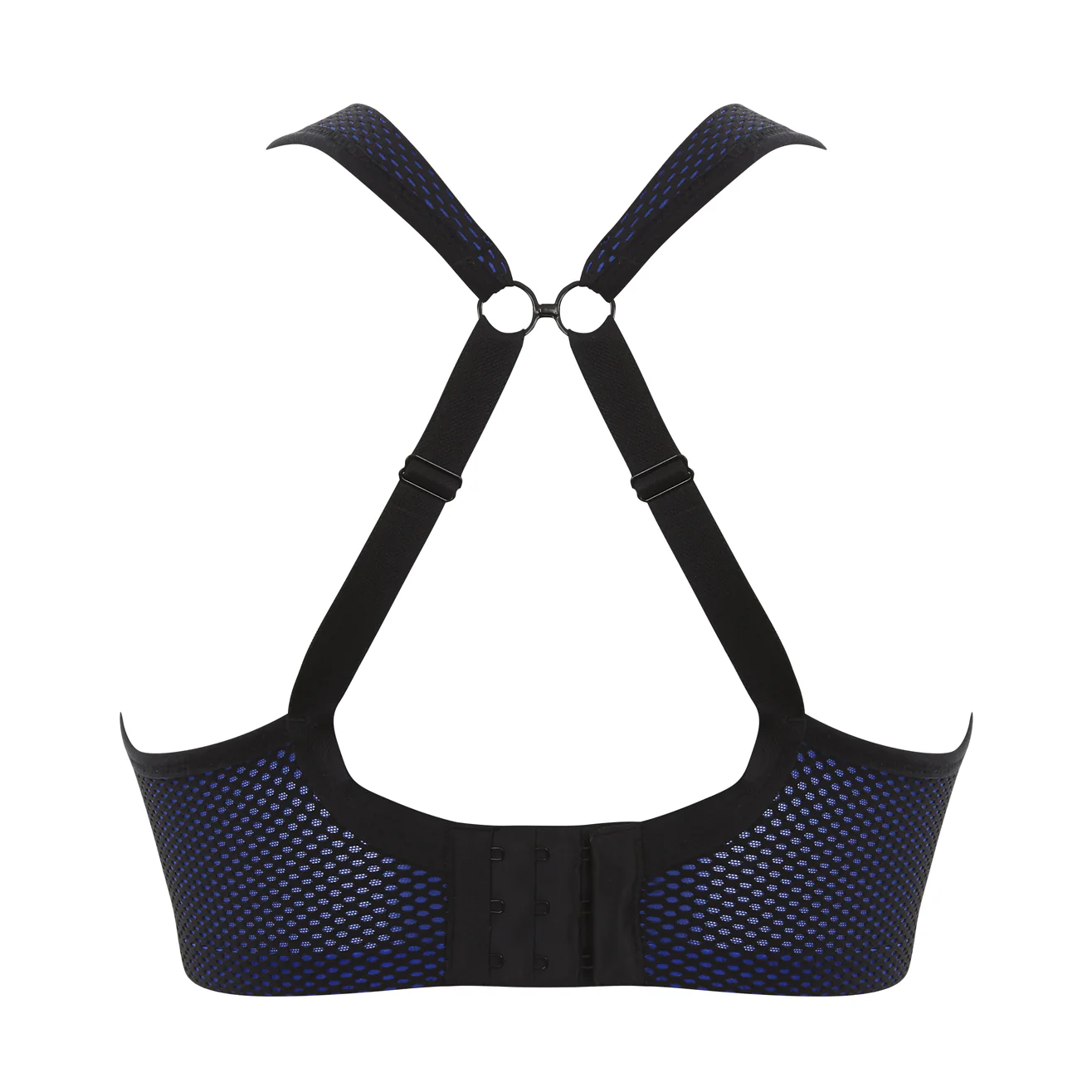Abstract Ice Black White Sports Bra Underwired - Panache - Image 4