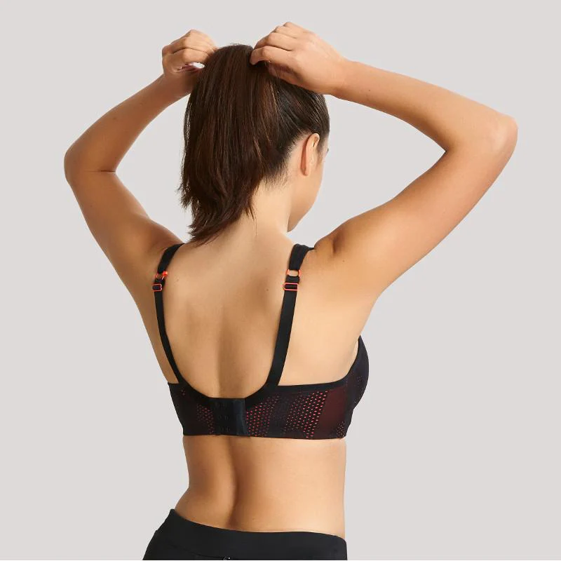 Black Coral Sports Bra Underwired - Panache - Image 3