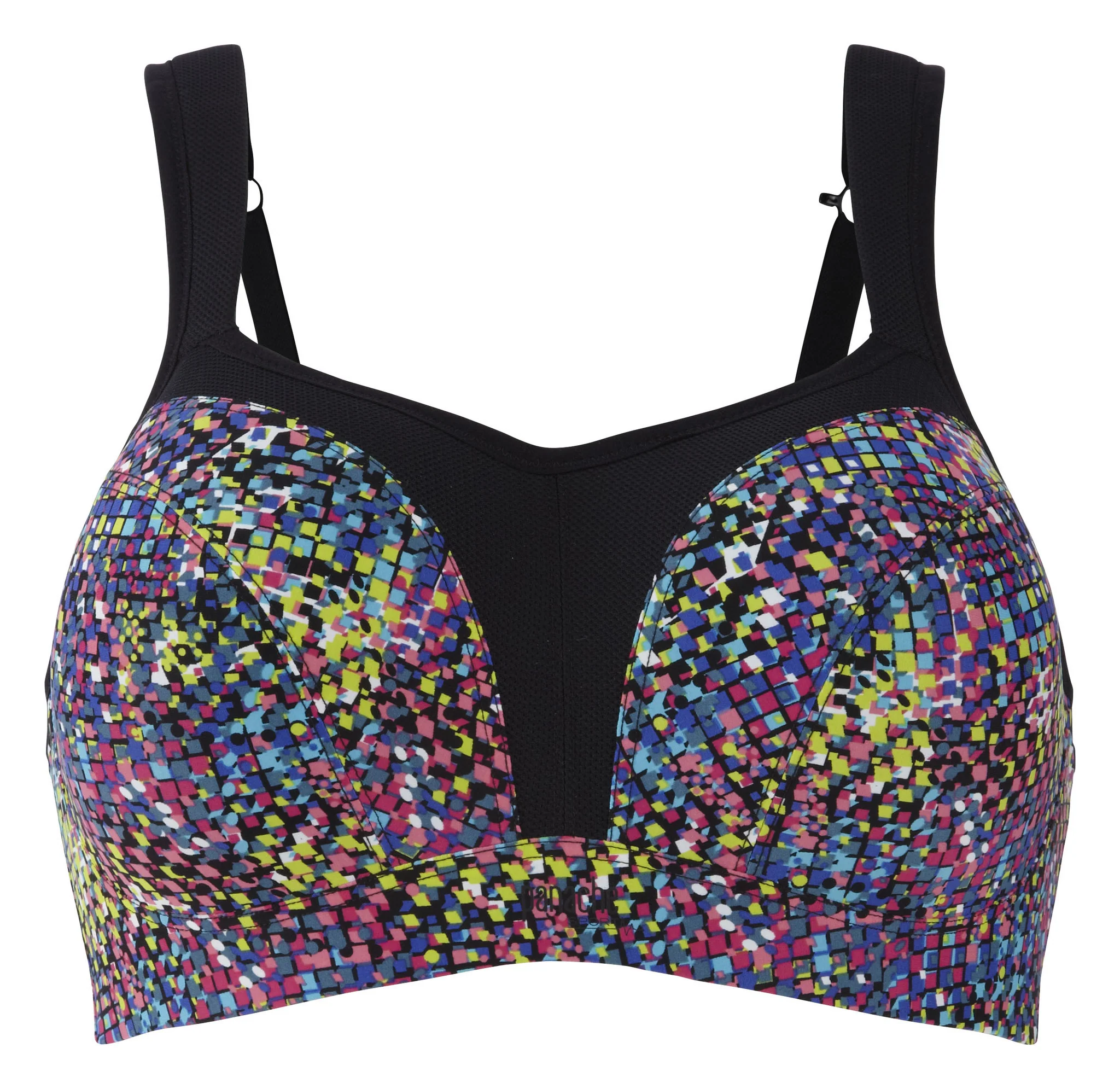 Geo Print Sports Bra Underwired - Panache