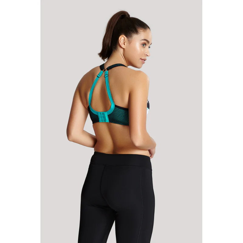 Graffiti Print Sports Bra Underwired - Panache - Image 5