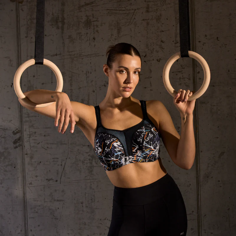 Ink Splat Sports Bra Underwired - Panache - Image 6