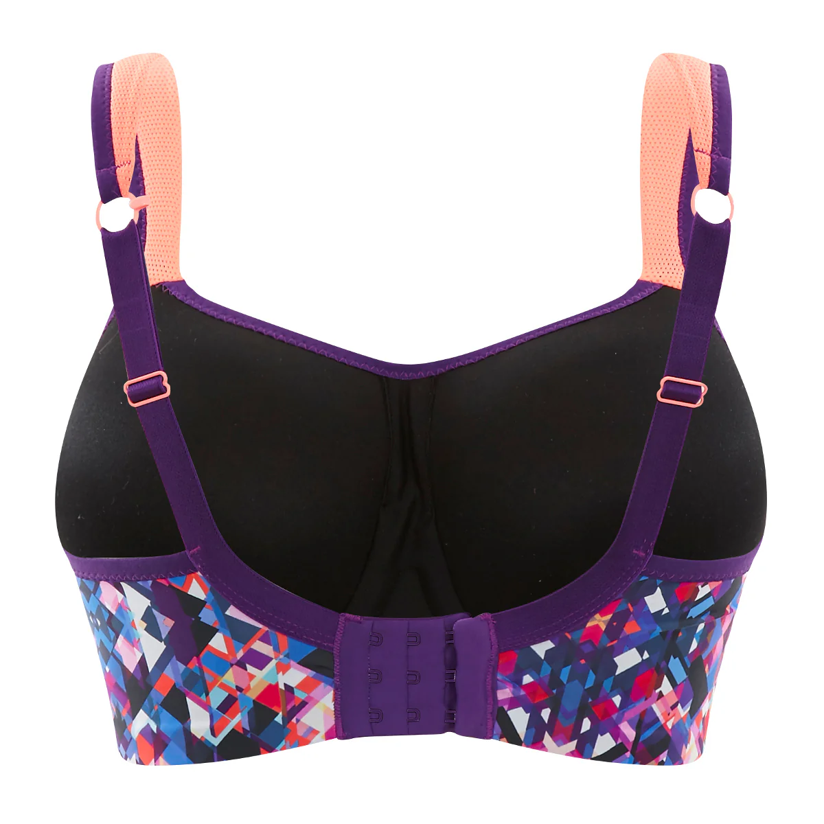 Kaleidoscope Print Sports Bra Underwired - Panache - Image 2