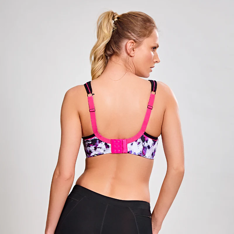 Painterly Print Sports Bra Underwired - Panache - Image 5