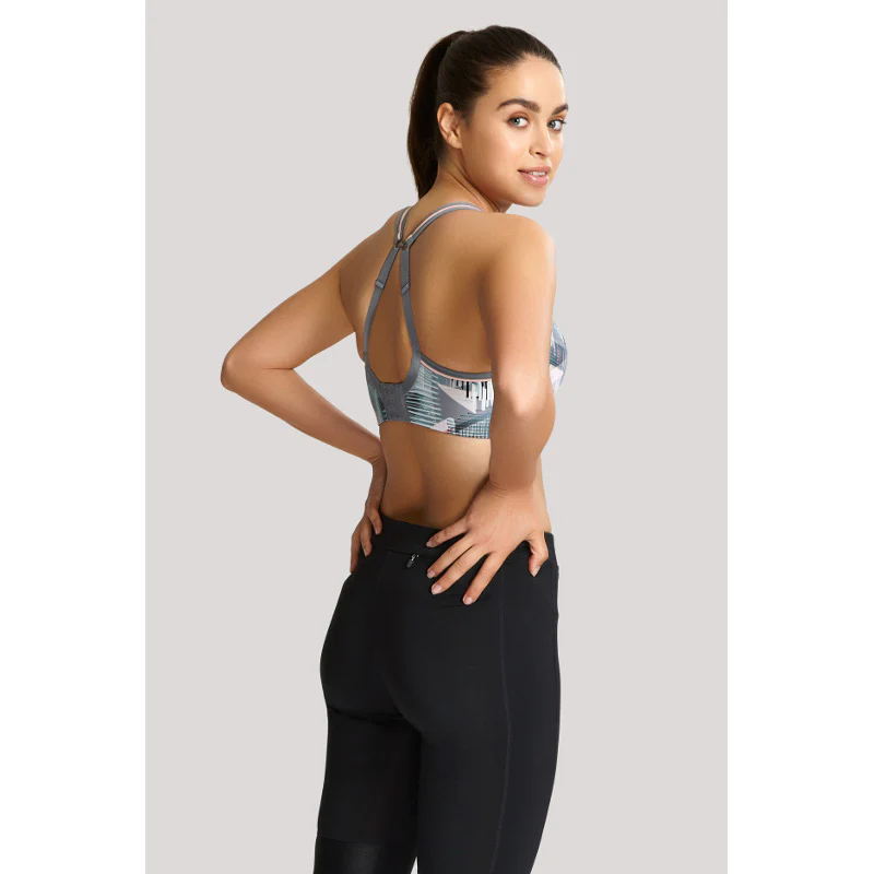 Panache Pastel Retro Underwired Sports Bra - Image 7