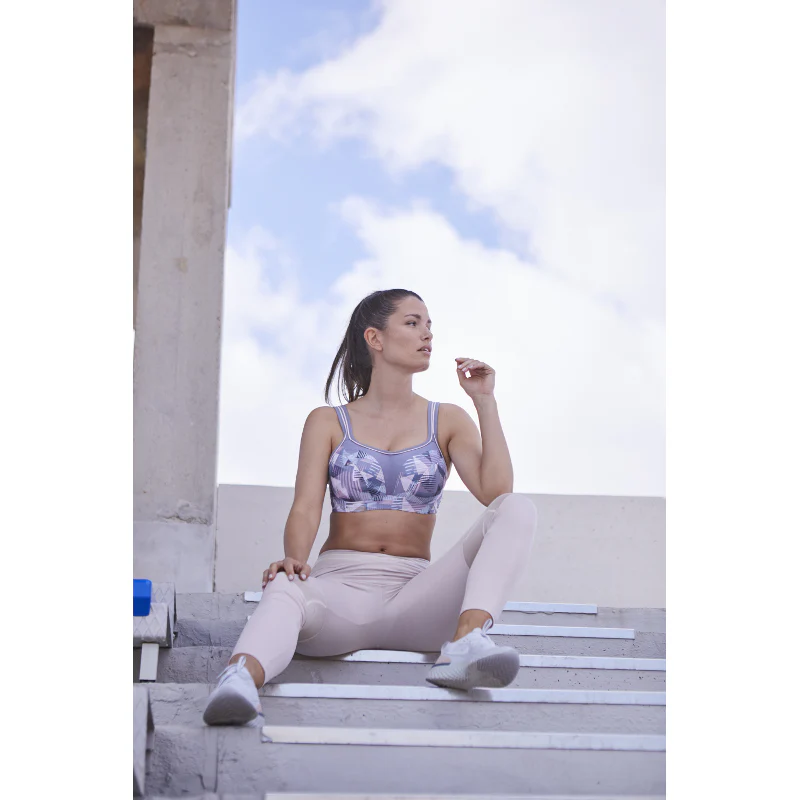 Panache Pastel Retro Underwired Sports Bra - Image 9