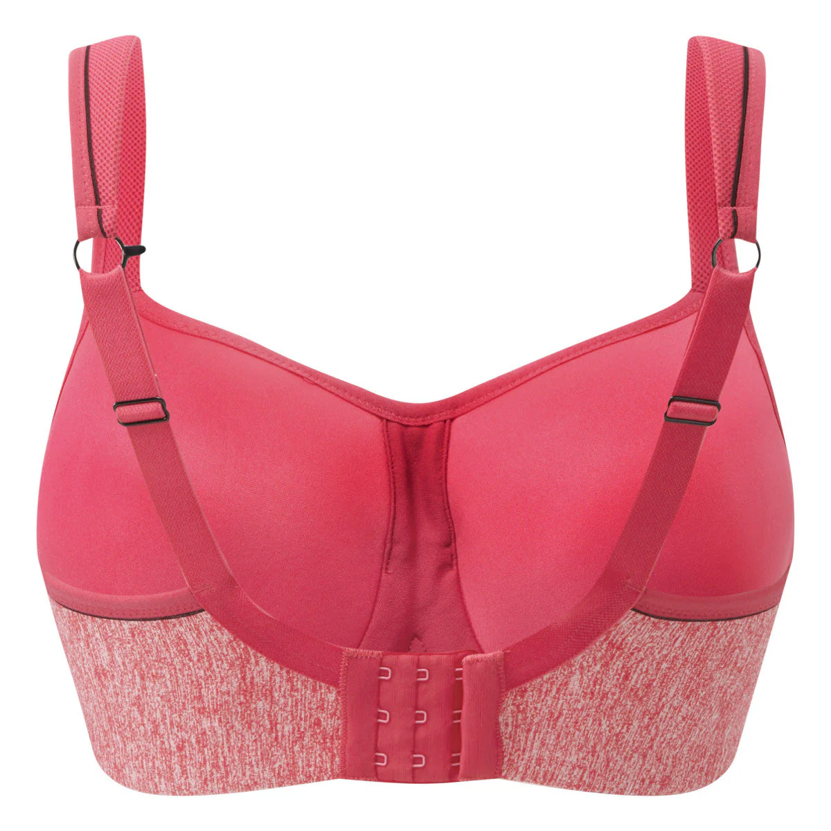 Pink Marl Sports Bra Underwired - Panache - Image 3