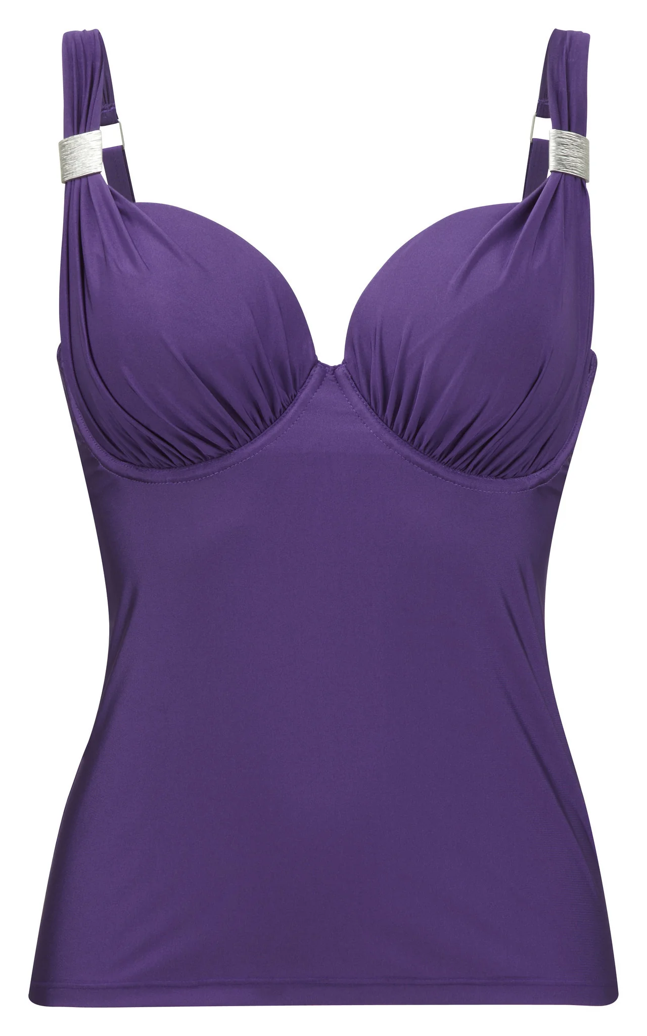 Halle Tankini Swimsuit Purple Violet - Panache