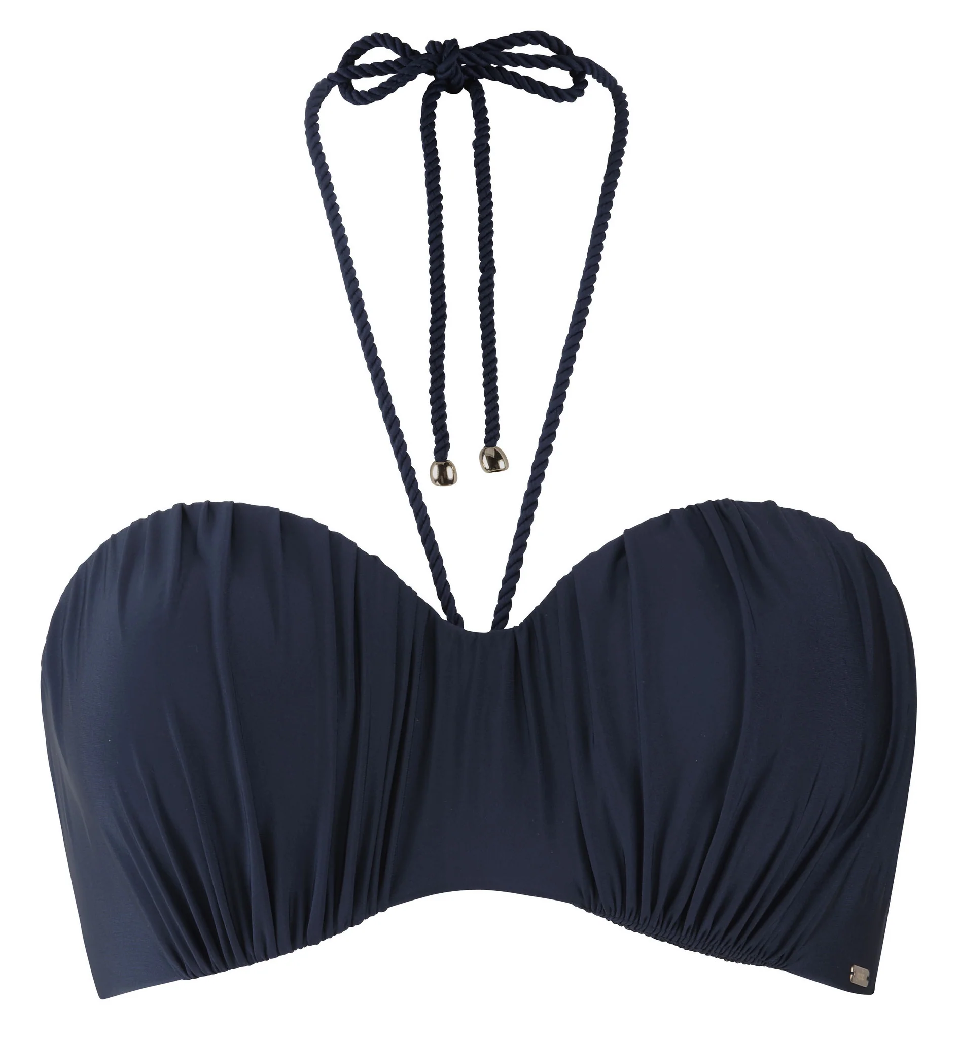 Marina Sapphire Blue Bandeau Bikini Top - Panache Swim