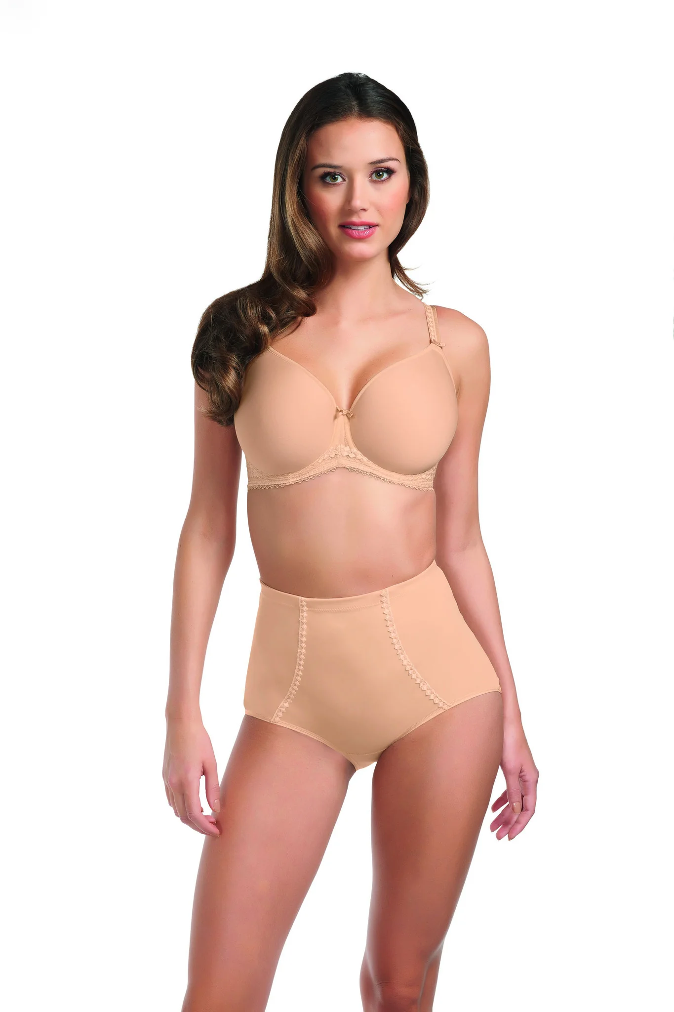 Rebecca Nude Seam Free Moulded Cup Bra - Fantasie - Image 3