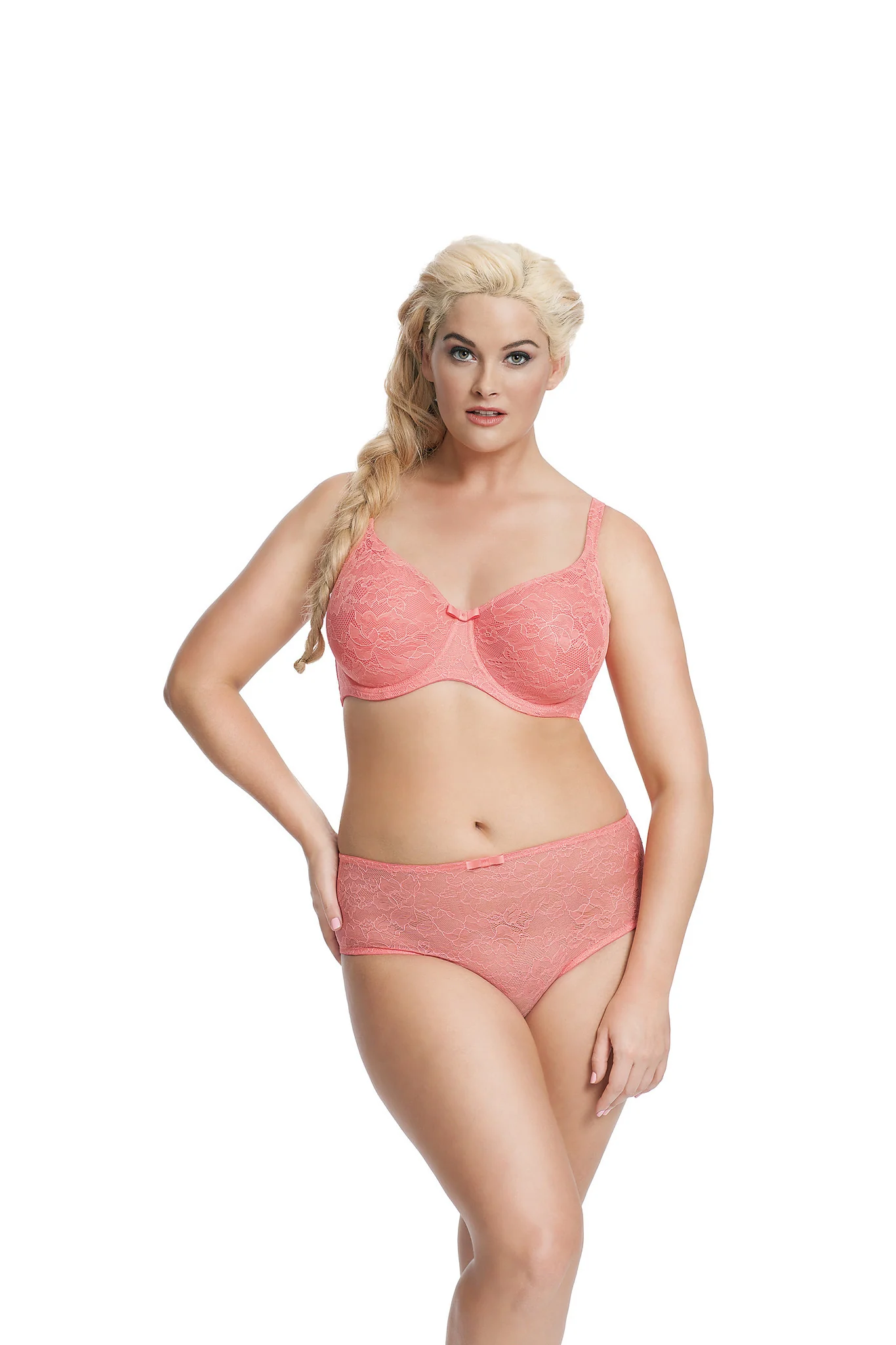 Pure Lace Coral T-Shirt Bra - Sculptresse - Image 3