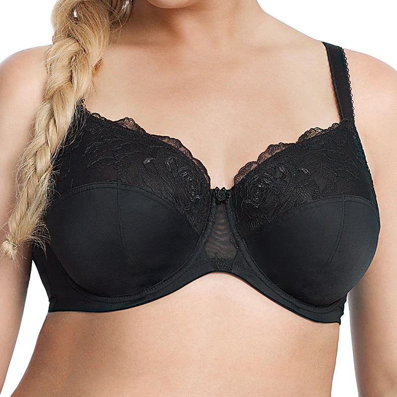 Rosie Full Cup Bra Black - Sculptresse