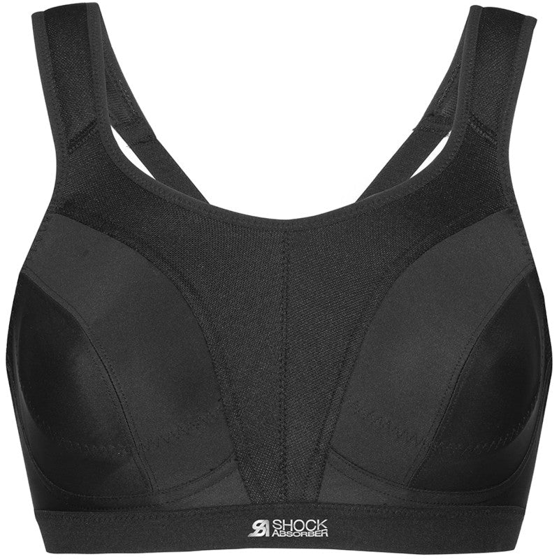 D+ Max Support Sports Bra Black - Shock Absorber