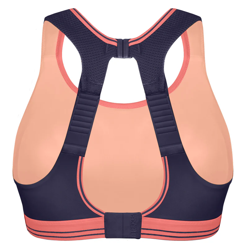 Ultimate Run Citrus Pink Sports Bra - Shock Absorber - Image 2