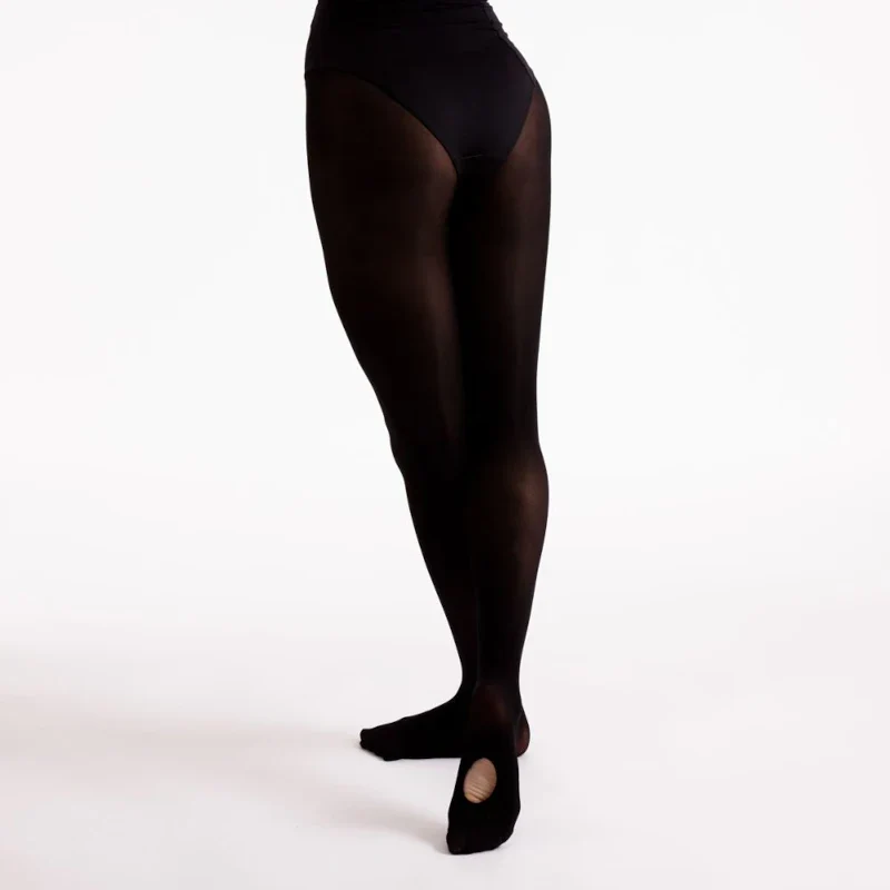 Intermediate Convertible Dance Tights - Silky