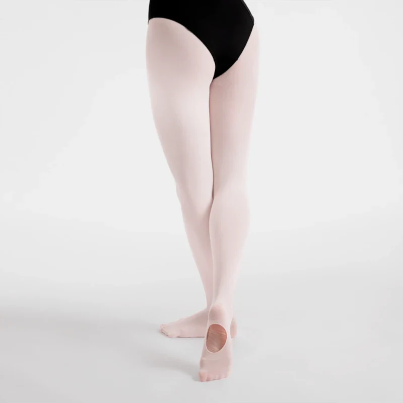 Intermediate Convertible Dance Tights - Silky - Image 2