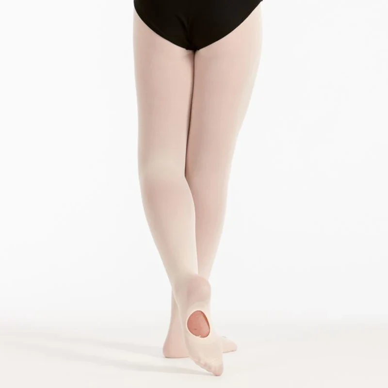 Intermediate Convertible Dance Tights - Silky - Image 5