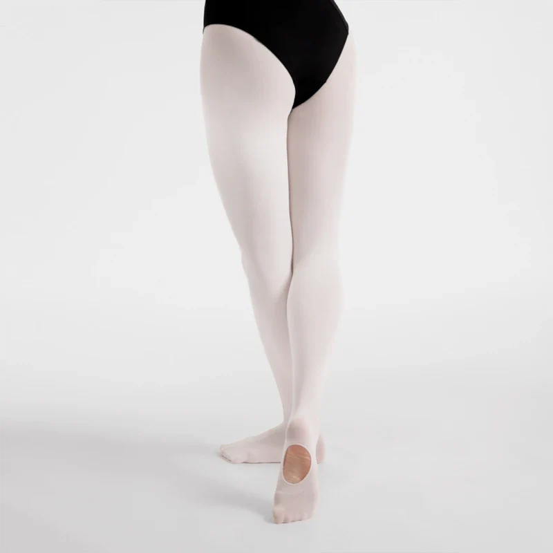 Intermediate Convertible Dance Tights - Silky - Image 6