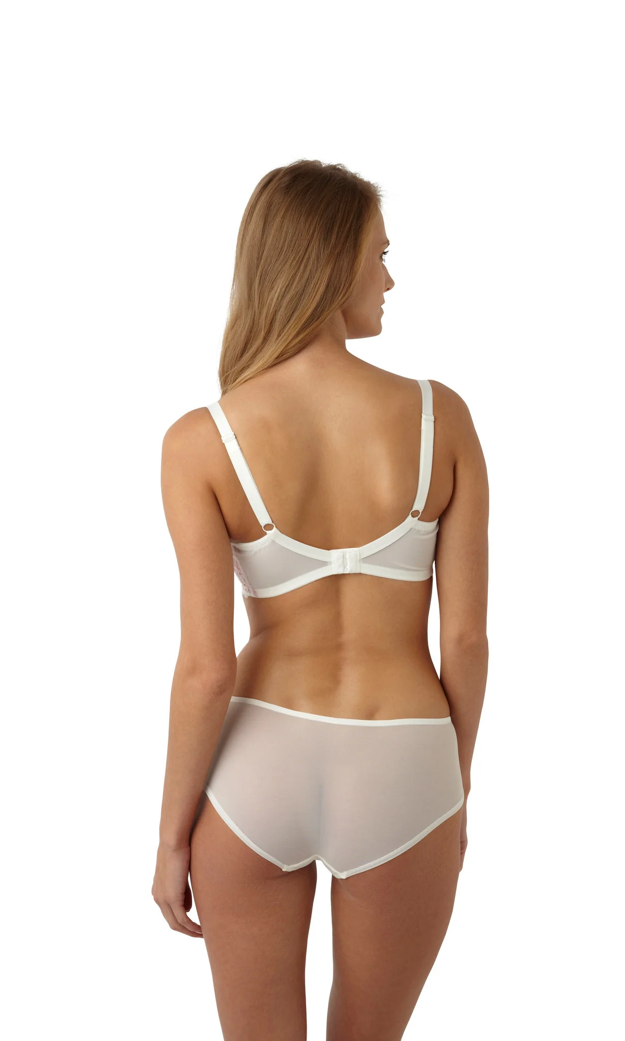 Sophie Maternity Support Bra Pink/Ivory - Panache - Image 3