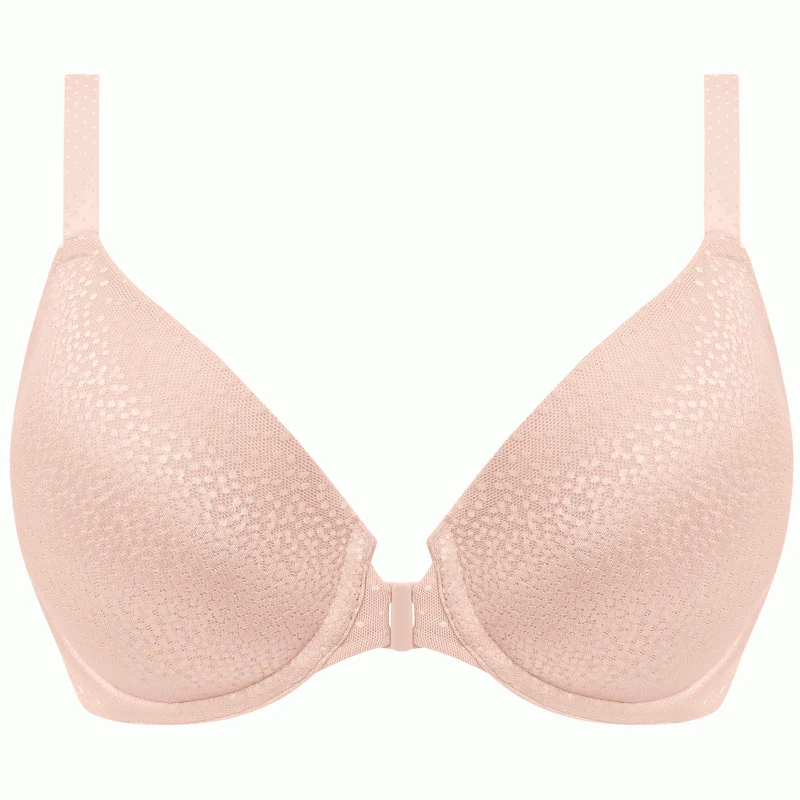 Back Appeal Front Fastener T-shirt Bra Rose Dust
